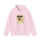 Maltese Wearing Sunglasses - Adult Hoodie