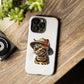 Bengal Cat Wearing a Safari Hat - Tough Phone Case