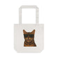Bengal Cat Wearing Sunglasses Cotton Tote Bag