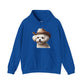 Cute Maltese Wearing A Cowgirl Hat - Adult Hoodie - Too Cute Pets