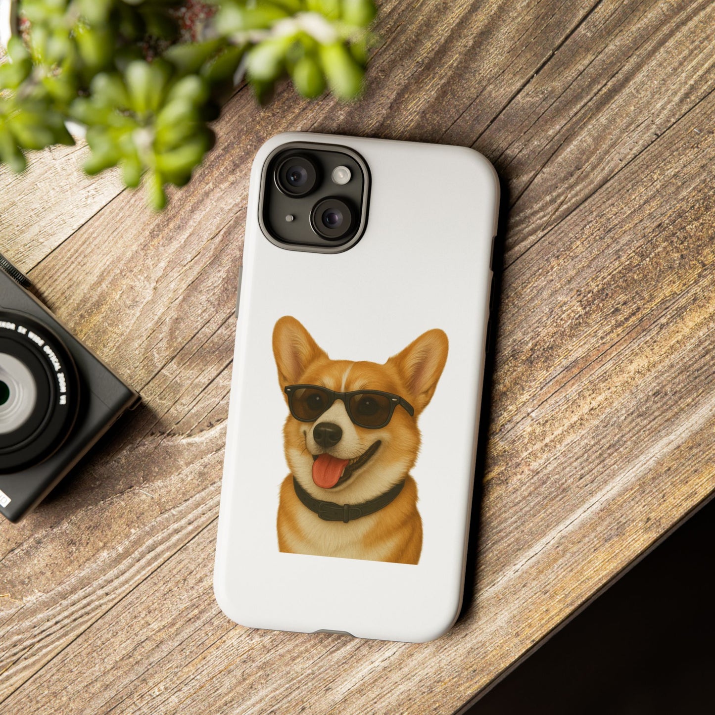 Corgi Wearing Sunglasses - Tough Phone Case