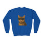 Domestic Shorthaired Tabby Cat Wearing Sunglasses - Youth Sweatshirt