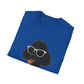Black Poodle Wearing Sunglasses - Adult T-Shirt