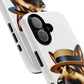 German Shepherd Wearing a Boater Hat - Tough Phone Case