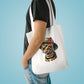 Bengal Cat Wearing a Safari Hat - Cotton Tote Bag