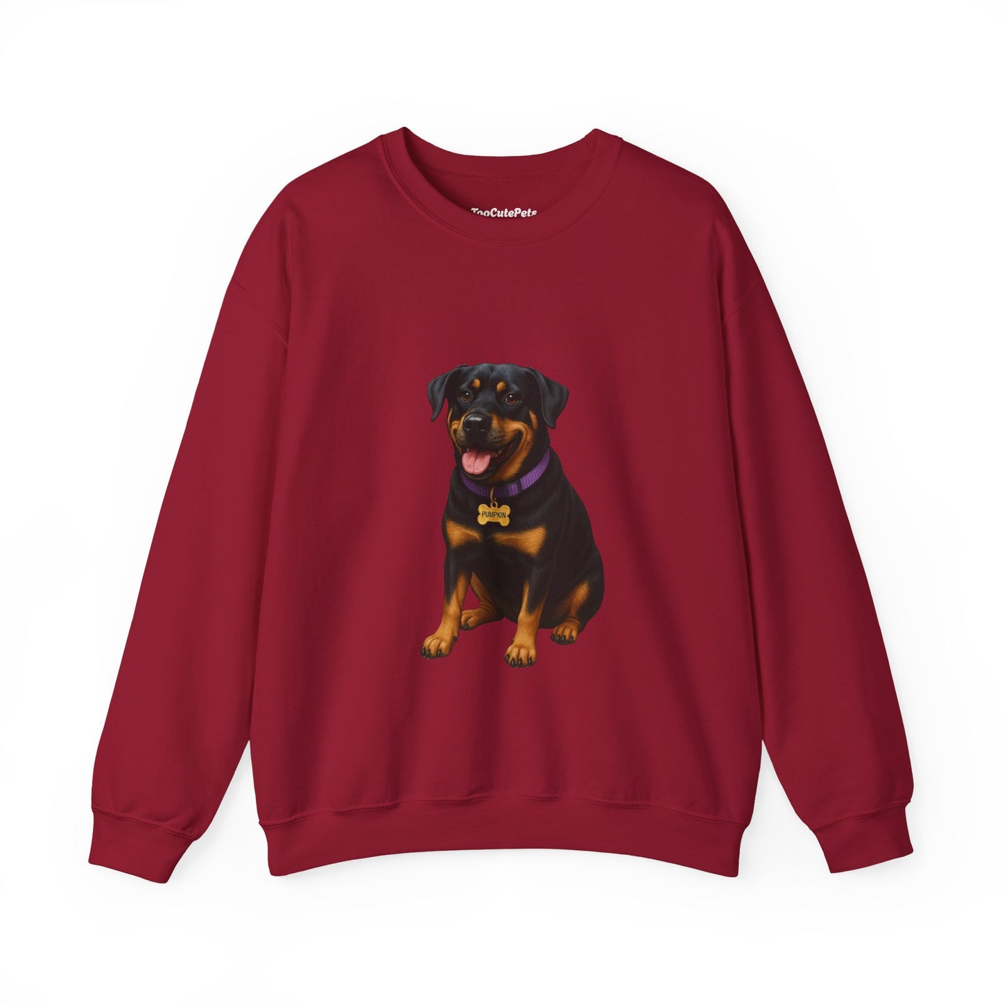 Rottweiler Lab Mix Pumpkin Sweatshirt