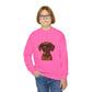 Dachshund Wearing Sunglasses - Youth Sweatshirt