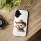 Maltese Wearing a Cowgirl Hat - Tough Phone Case