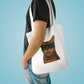 Bengal Cat Wearing Sunglasses Cotton Tote Bag