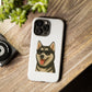 Siberian Husky Wearing Sunglasses - Tough Phone Case
