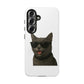 Gray Cat Wearing Sunglasses - Tough Phone Case