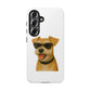 Miniature Schnauzer Wearing Sunglasses - Tough Phone Case