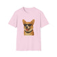 Corgi Wearing Sunglasses - Adult T-Shirt
