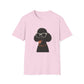 Black Poodle Wearing Sunglasses - Adult T-Shirt