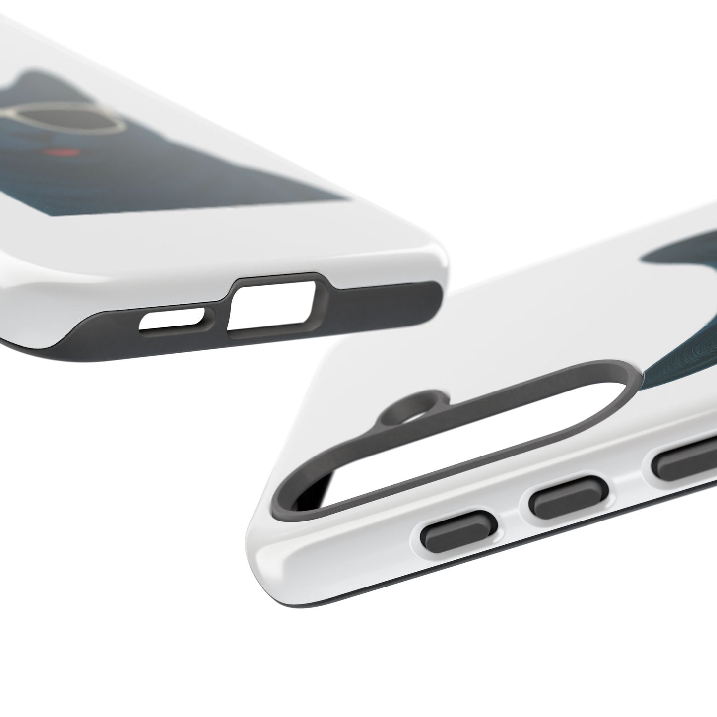 Russian Blue Cat Wearing Sunglasses - Tough Phone Case