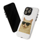 Cream Longhair Cat Wearing Sunglasses - Tough Phone Case