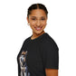 Husky Wearing A Fur Trappers hat- Adult T-Shirt - Too Cute Pets