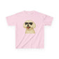 White Maltese Wearing Sunglasses - Kids Tee