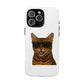 Bengal Cat Wearing Sunglasses - Tough Phone Case