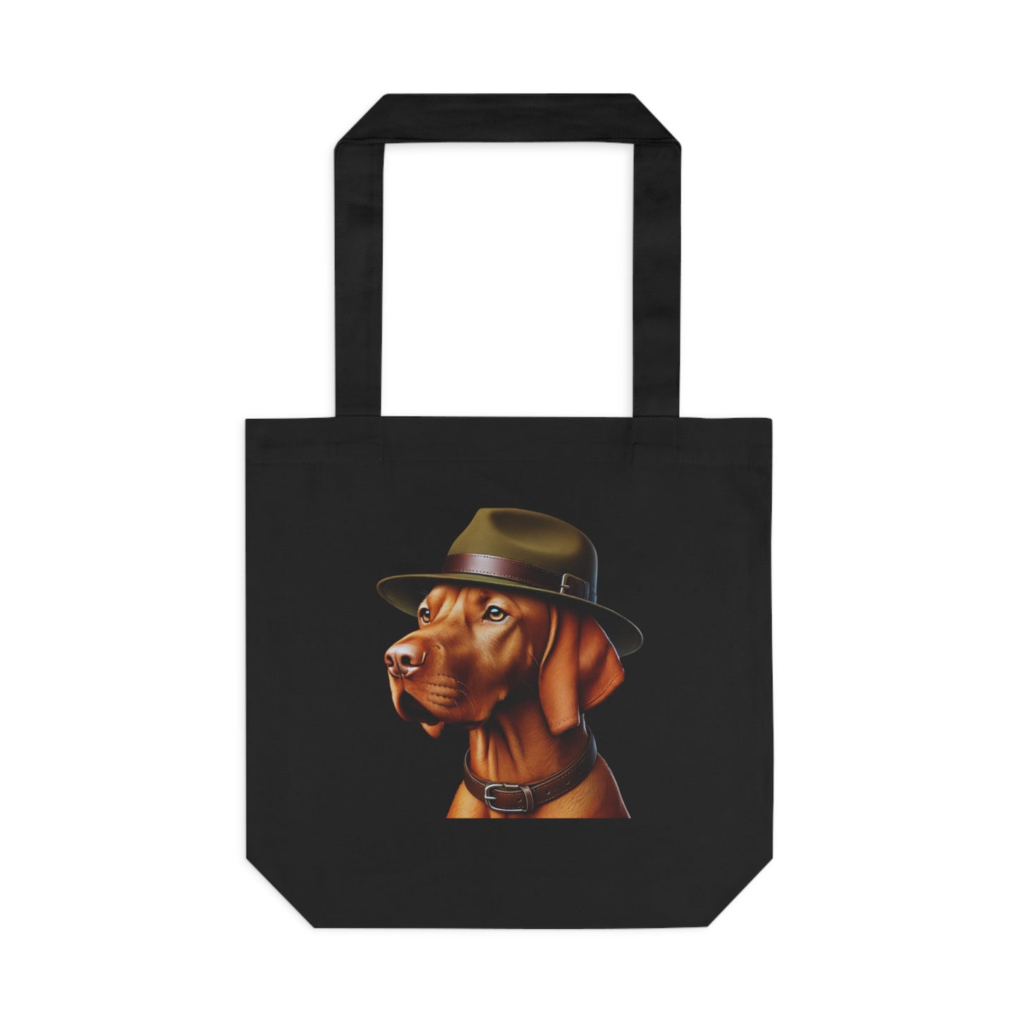 Vizsla Wearing a Campaign Hat - Cotton Tote Bag