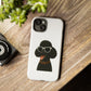 Black Poodle Wearing Sunglasses - Tough Phone Case