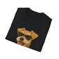 Miniature Schnauzer Wearing Sunglasses - Adult T-Shirt