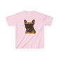 French Bulldog Wearing Sunglasses - Kids Tee