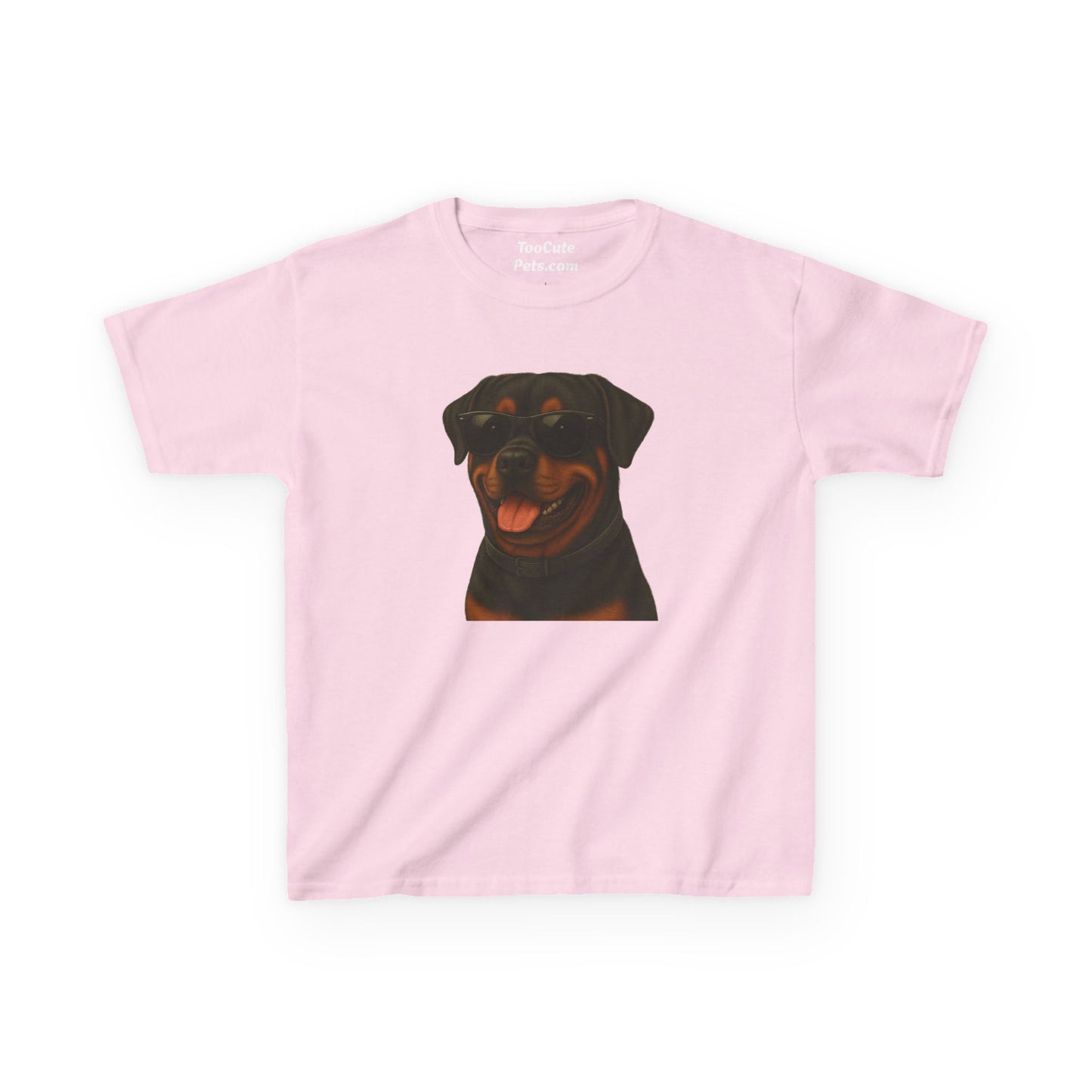 Rottweiler Wearing Sunglasses - Kids Tee