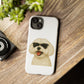 Maltese Wearing Sunglasses - Tough Phone Case