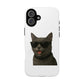 Gray Cat Wearing Sunglasses - Tough Phone Case