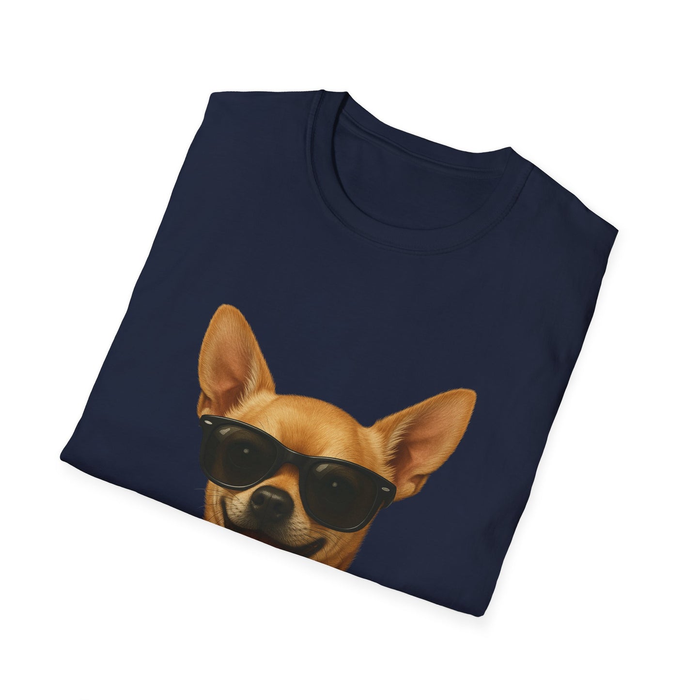 Chihuahua Wearing Sunglasses - Adult T-Shirt