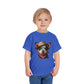 Cattle Dog Puppy Wearing Bandana & Straw Hat Toddler Tee - Too Cute Pets