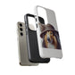 Collie Wearing a Cloche Hat - Tough Phone Case