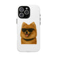 Pomeranian Wearing Sunglasses - Tough Phone Case