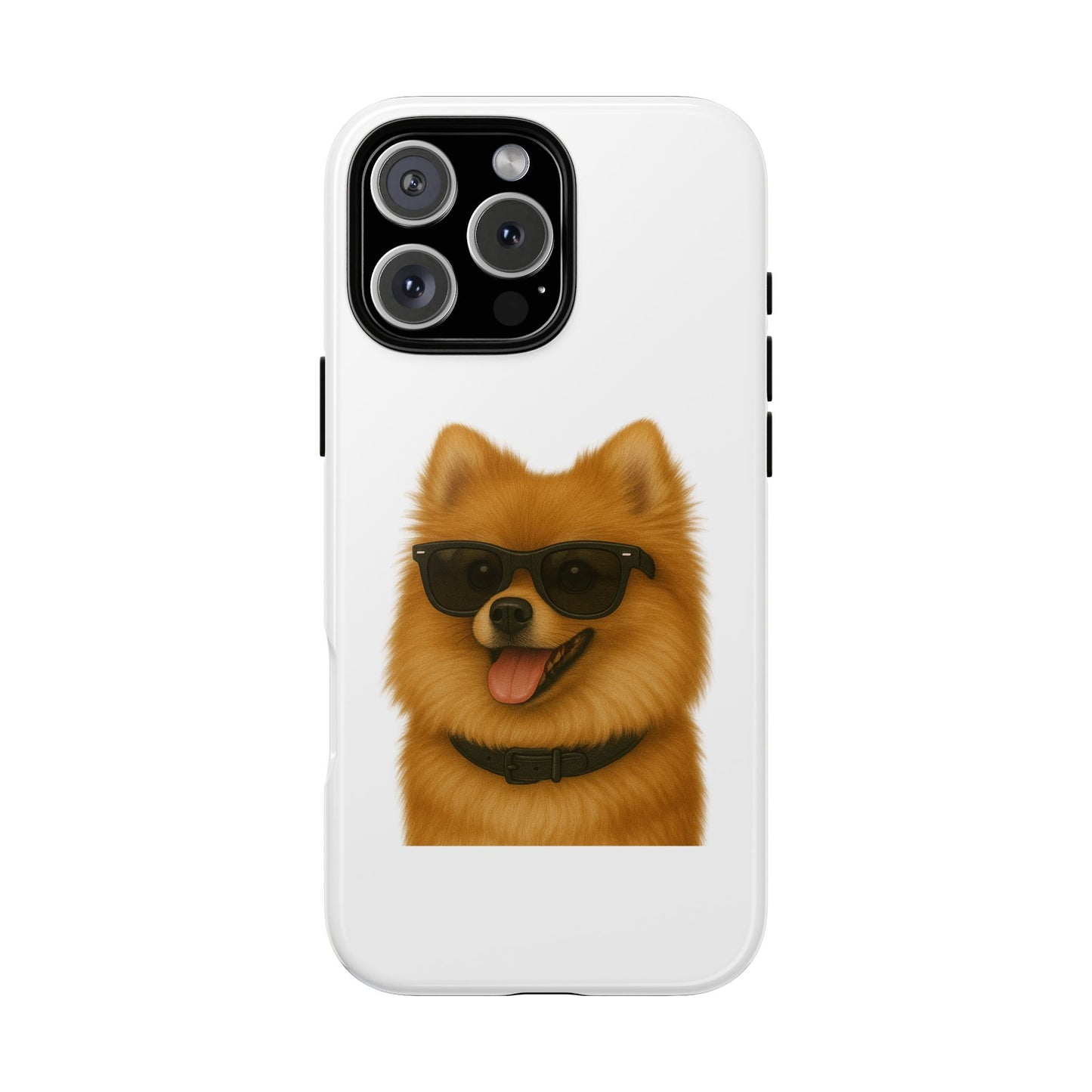 Pomeranian Wearing Sunglasses - Tough Phone Case