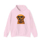 Golden Retriever Wearing Sunglasses - Adult Hoodie