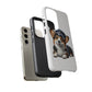 Corgi Wearing a Conductor's Hat - Tough Phone Case
