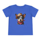 Cattle Dog Puppy Wearing Bandana & Straw Hat Toddler Tee - Too Cute Pets