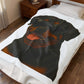 Rottweiler Wearing Sunglasses - Sherpa Blanket