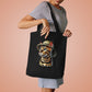 Bengal Cat Wearing a Safari Hat - Cotton Tote Bag