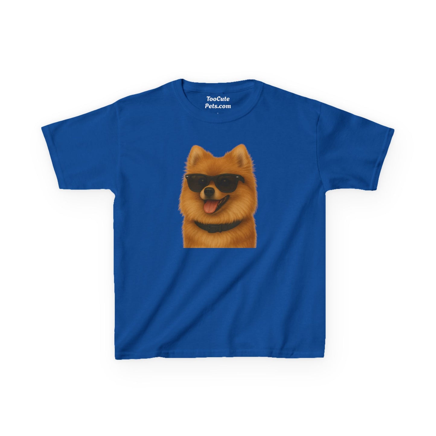 Pomeranian Wearing Sunglasses - Kids Tee