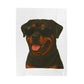 Rottweiler Wearing Sunglasses - Sherpa Blanket