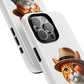 Tabby Cat Wearing a Fedora - Tough Phone Case