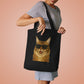 Maine Coon Wearing Sunglasses Cotton Tote Bag