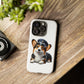 Corgi Wearing a Conductor's Hat - Tough Phone Case
