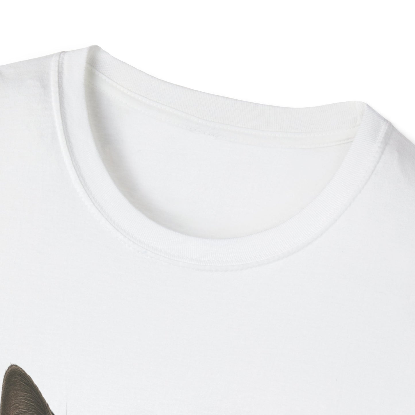 Gray Cat Wearing Sunglasses - Adult T-Shirt