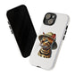 Bengal Cat Wearing a Safari Hat - Tough Phone Case