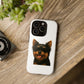 Yorkshire Terrier Wearing Sunglasses - Tough Phone Case