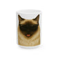 Ragdoll Cat Wearing Sunglasses Ceramic Mug