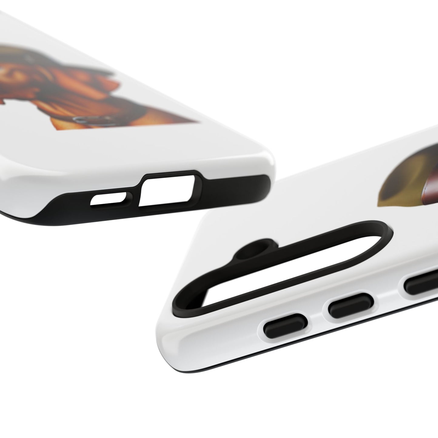 Vizsla Wearing a Campaign Hat - Tough Phone Case